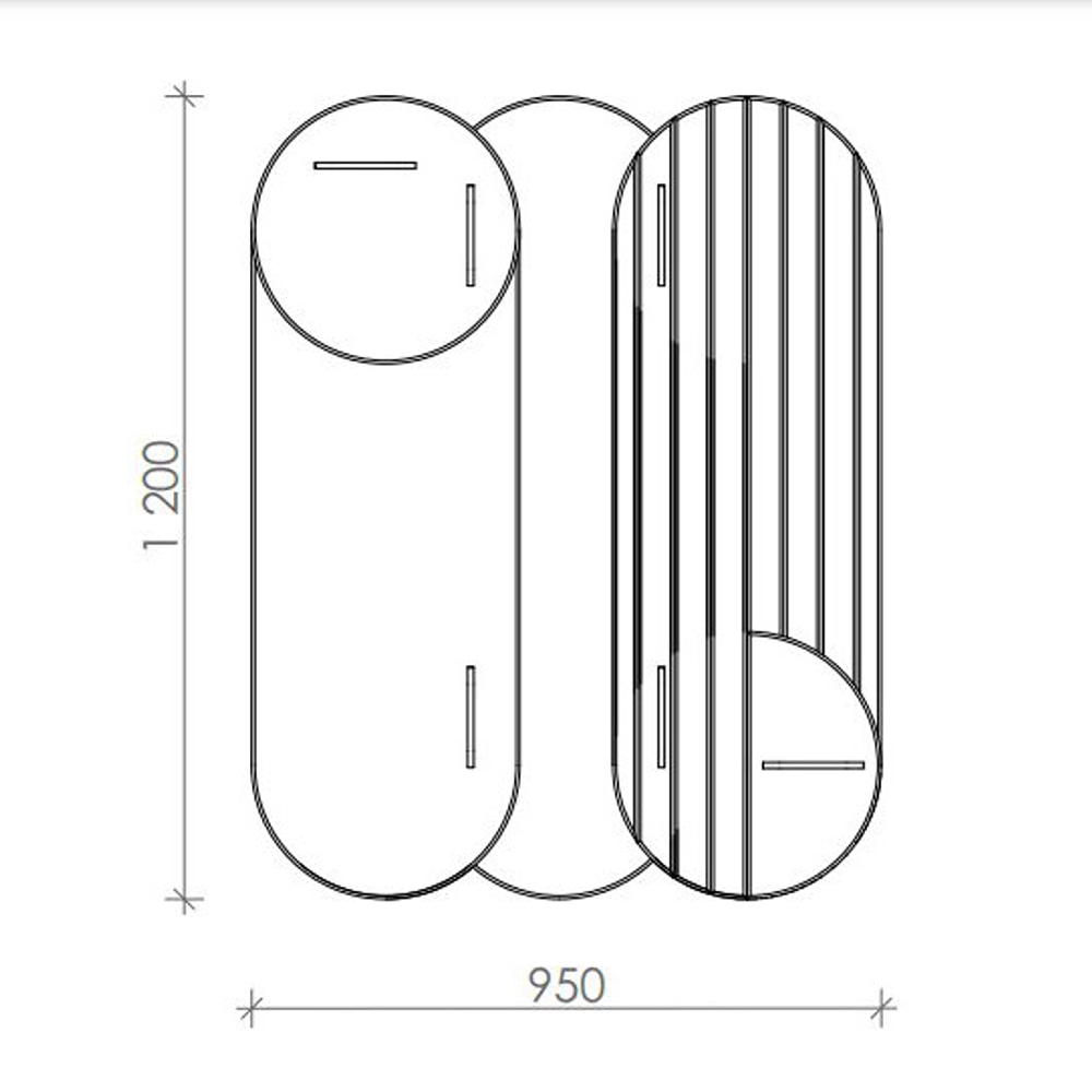 АКУСТИЧЕСКИЕ КОМПОЗИЦИИ (панели) ELLIPSE