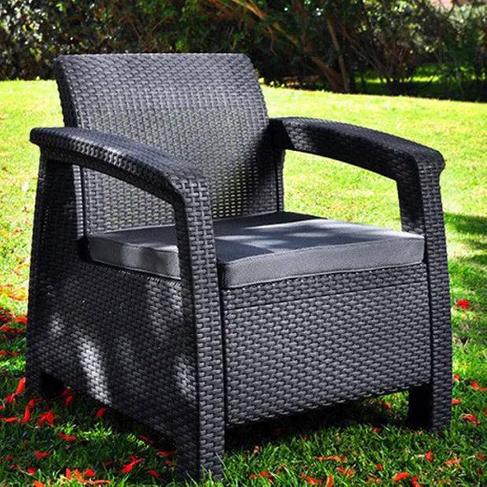 Комплект кресел Keter Corfu Duo set Графит