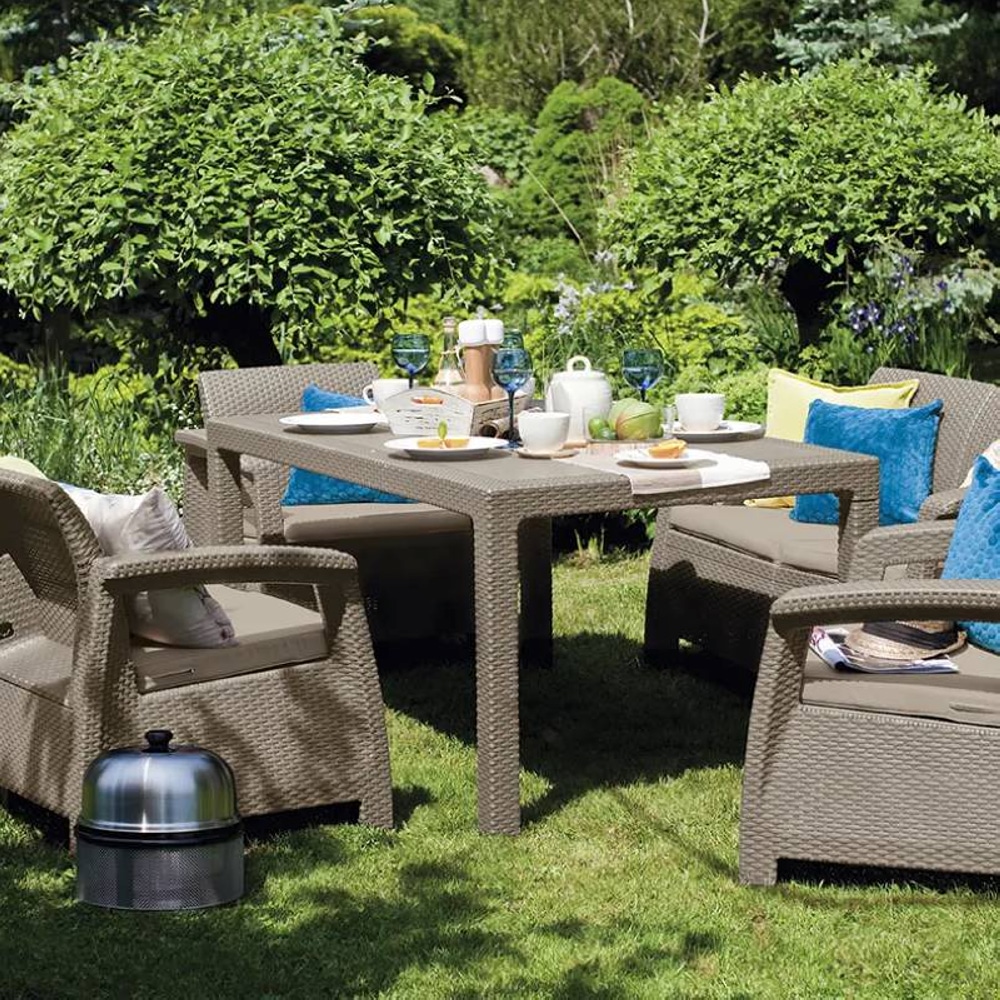 Комплект садовой мебели Corfu Fiesta Set Графит