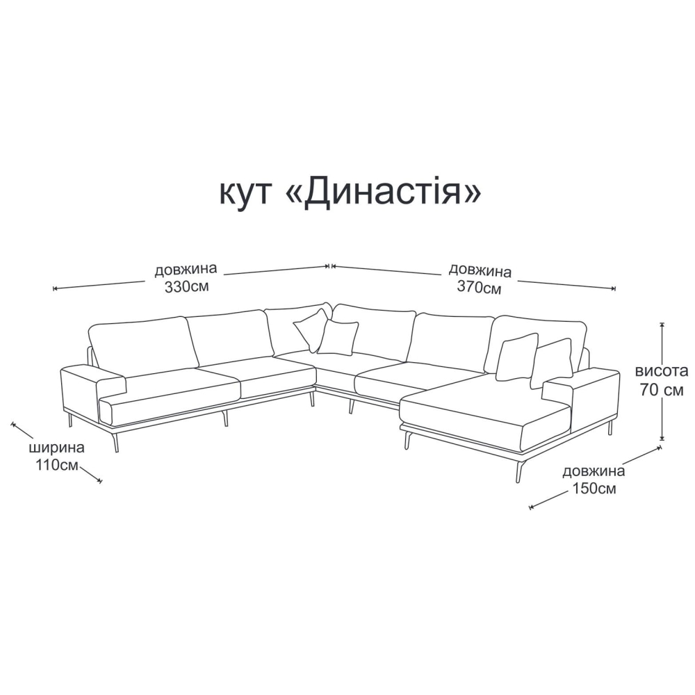 Диван угловой "Династия"