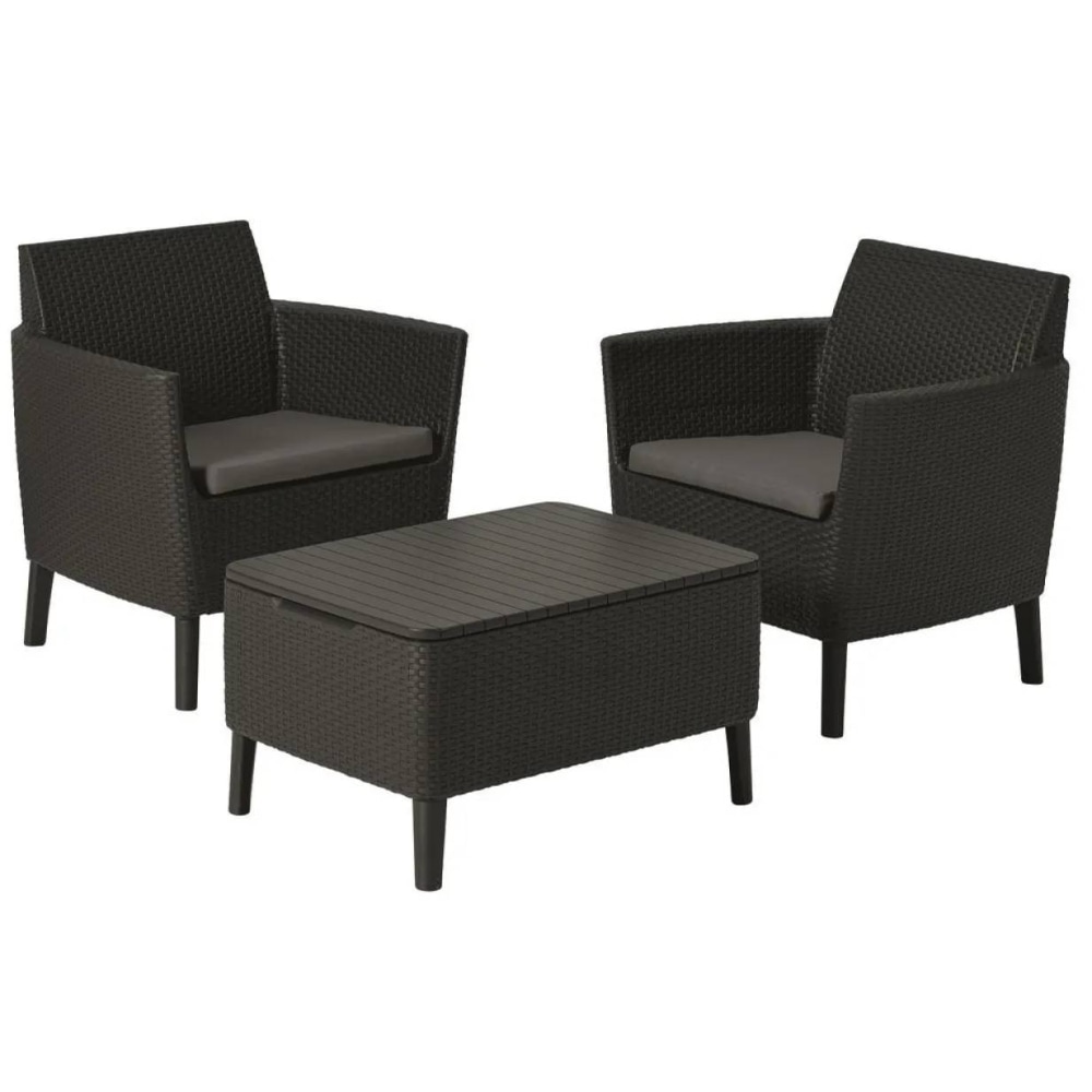 Набор мебели Keter Allibert Salemo balcony set Капучино