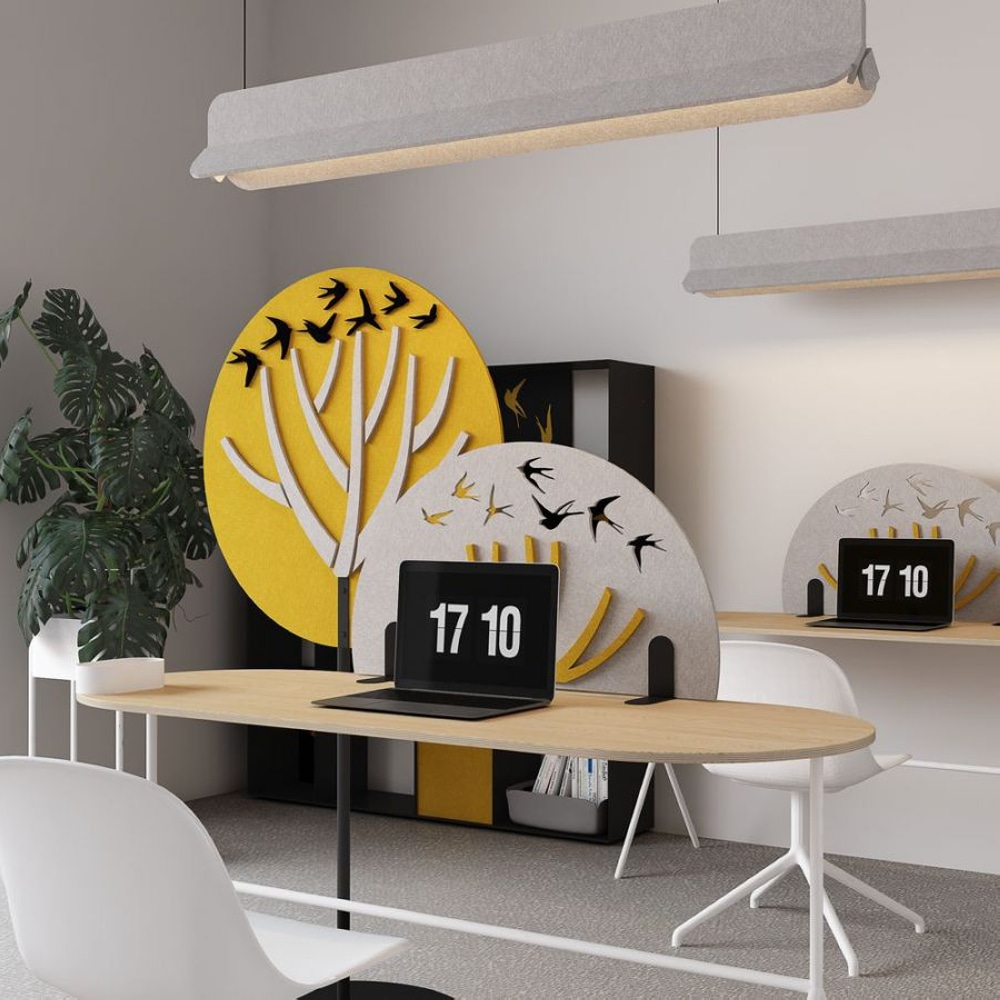 Настольные акустические экраны LIVING FENCE D