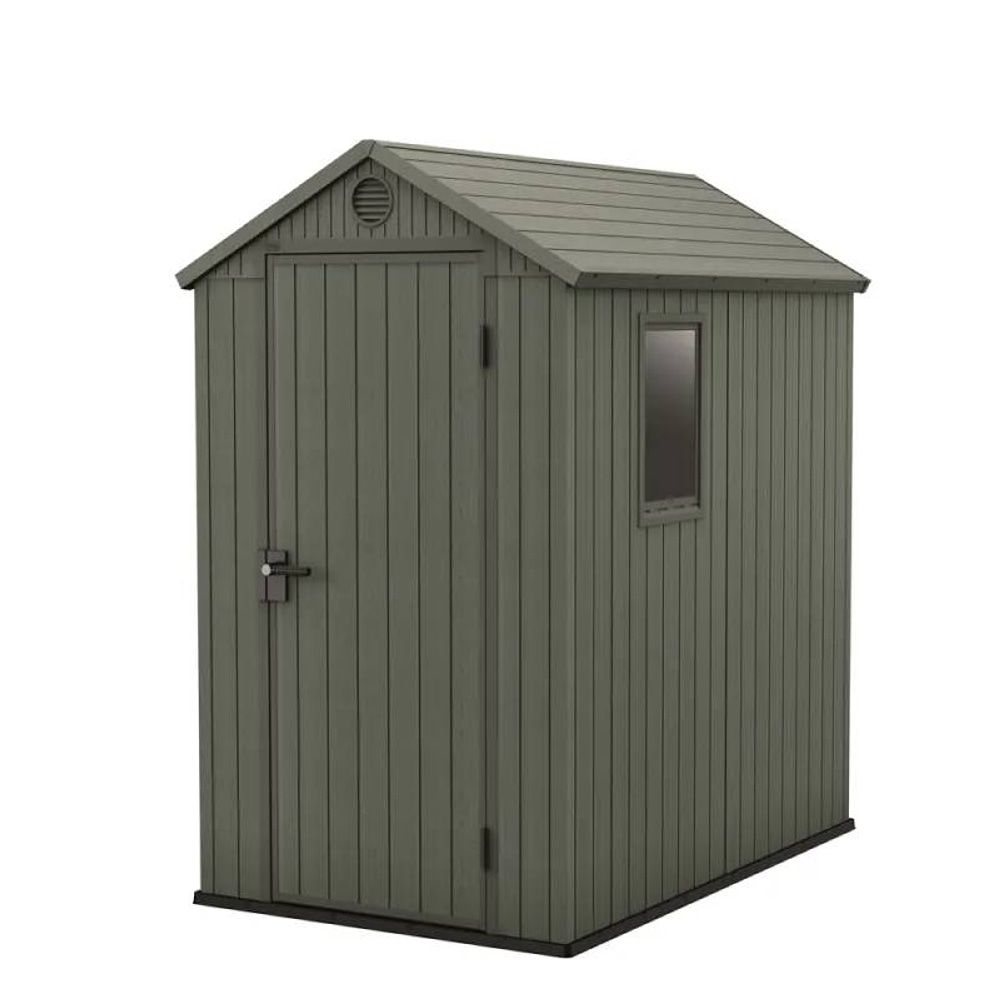Пластиковый сарай KETER DARWIN 4 × 6 Зеленый