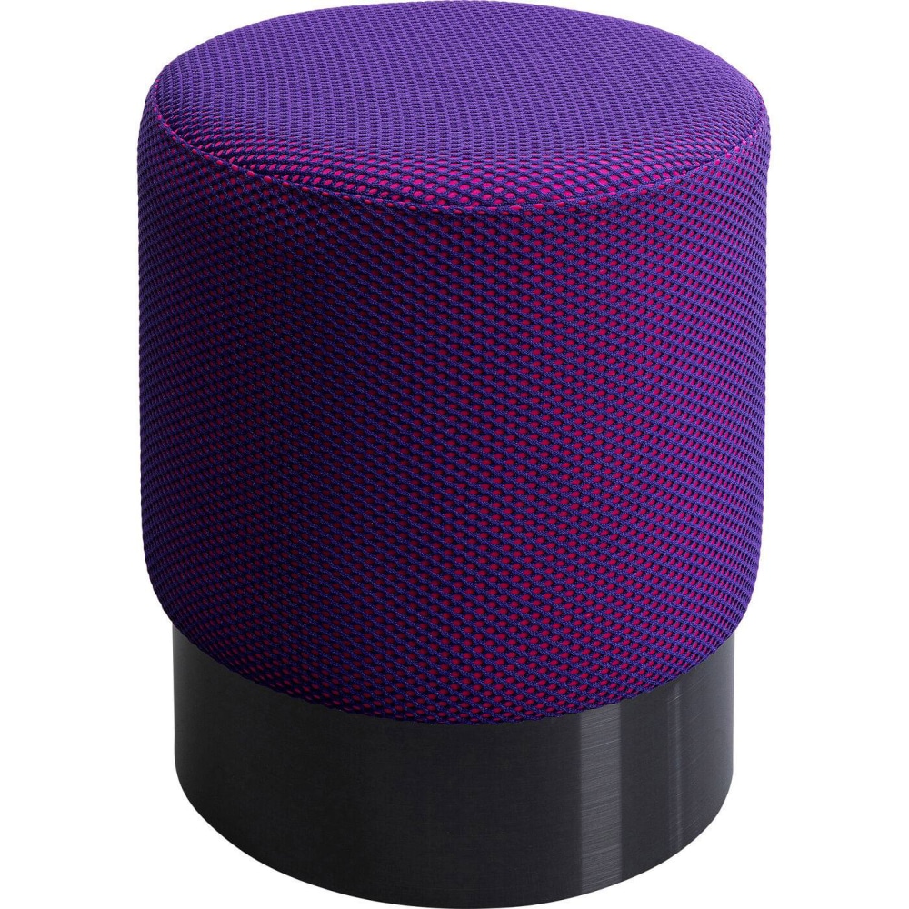 ПУФ JODY PURPLE MESH BLACK