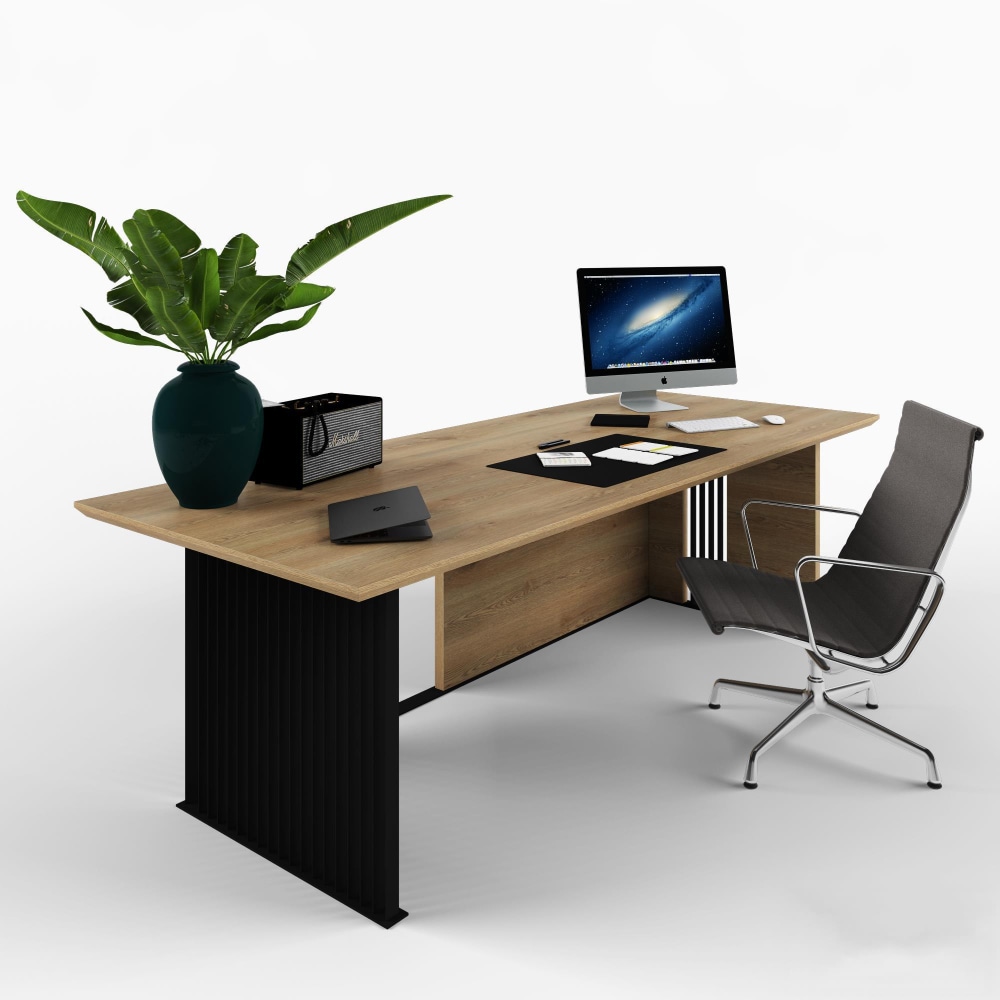 Рабочий стол GRAF OFFICE BLACK