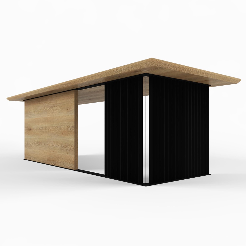 Рабочий стол GRAF OFFICE BLACK