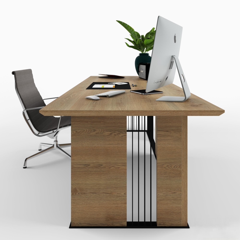 Рабочий стол GRAF OFFICE BLACK