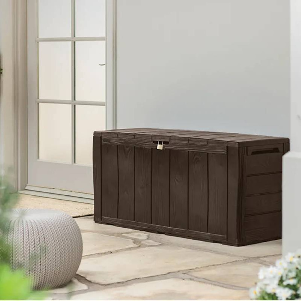 Садовый сундук KETER SHERWOOD STORAGE BOX 270л Графит
