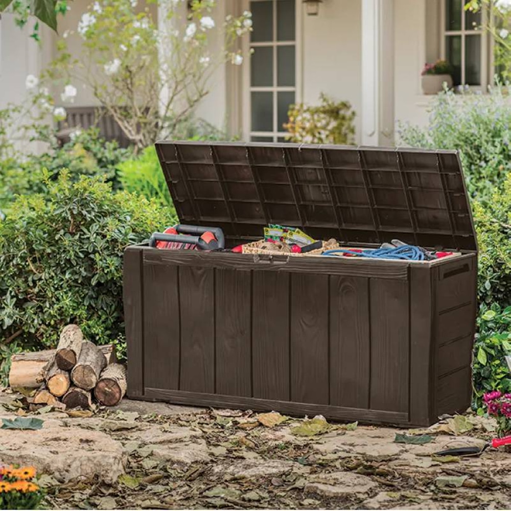 Садовый сундук KETER SHERWOOD STORAGE BOX 270л Графит