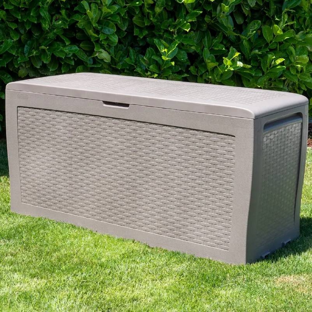 Садовый ящик Keter SAMOA RATTAN BOX 270 Графит