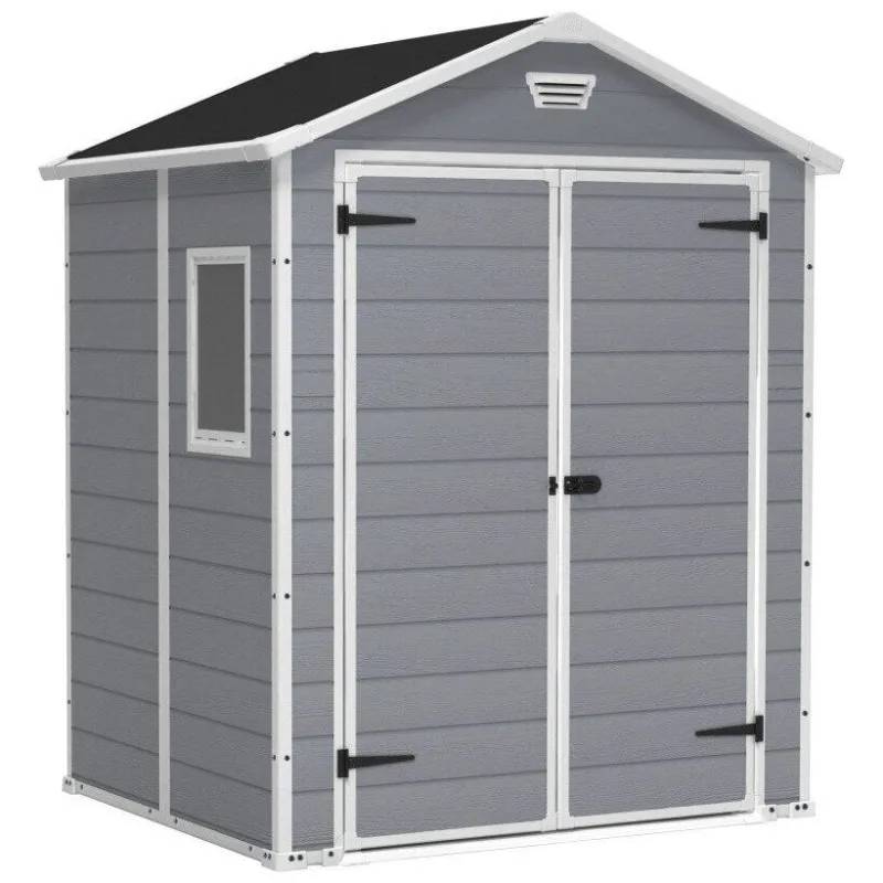 Садовый дом KETER MANOR 4х6 S серый