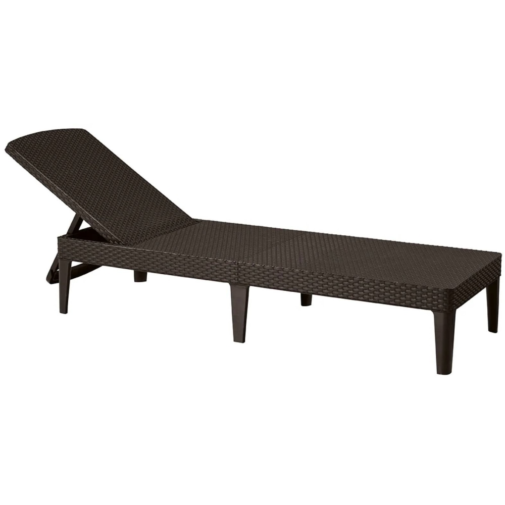 Шезлонг пластиковый Jaipur Sun lounger Графит