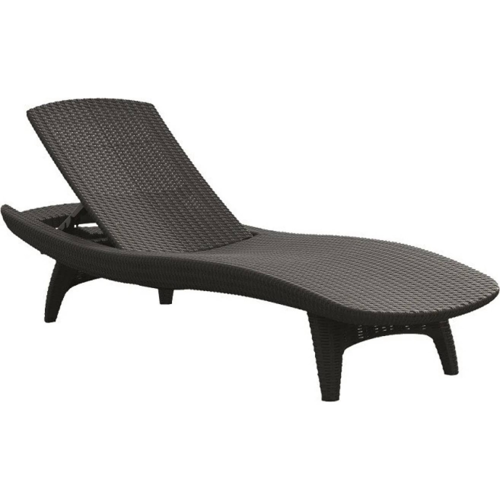 Шезлонг пластиковый Keter Pacific Коричневый