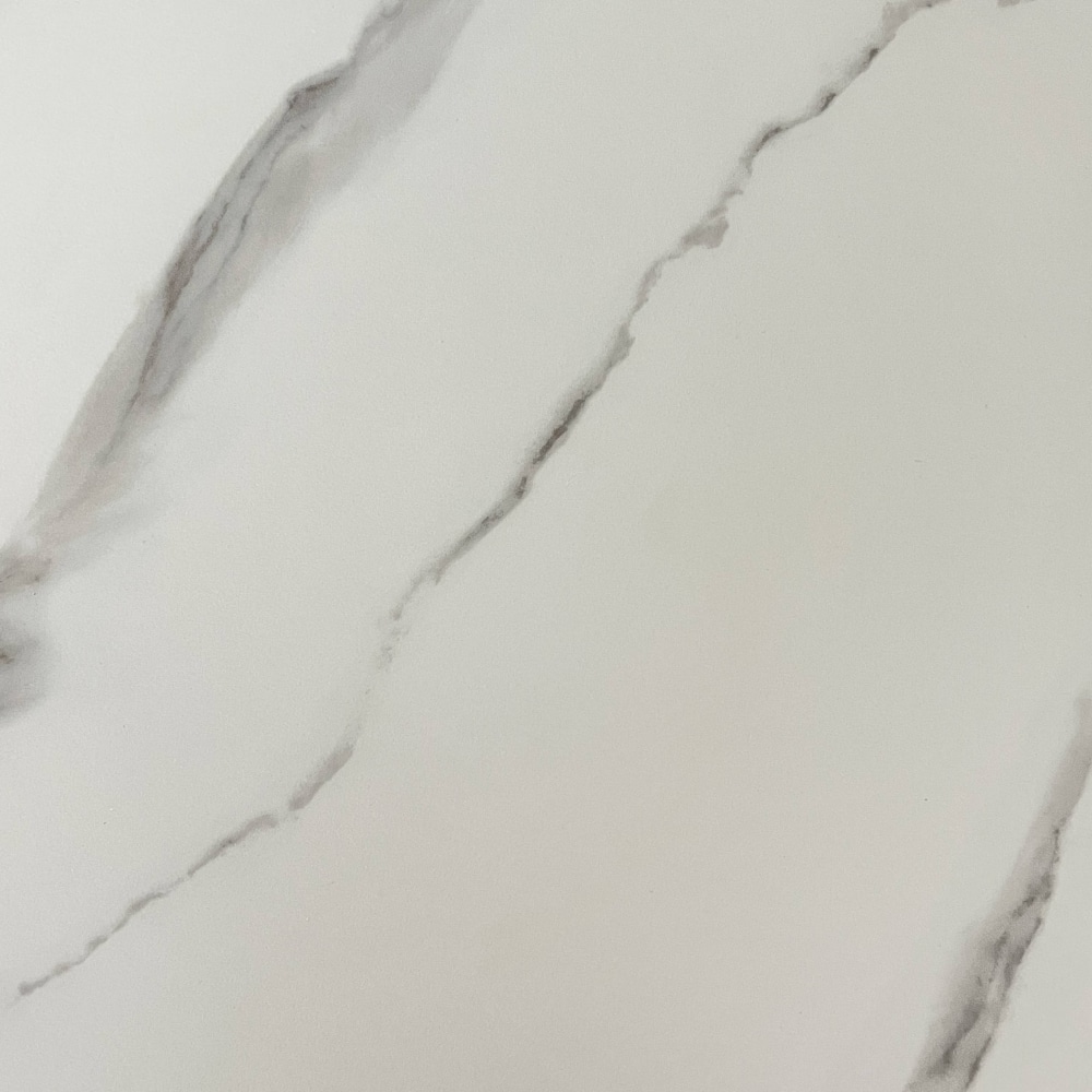 СТОЛ DETROIT CERAMIC 140(180)*80 СТОЛ БЕЛЫЙ ЭФФЕКТ МРАМОРА/БЕЛЫЙ ГЛЯНЕЦ