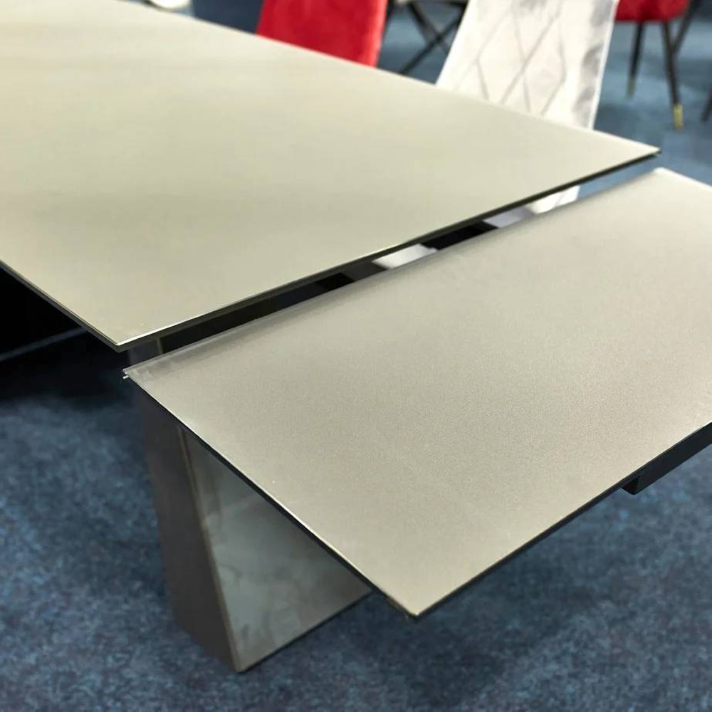СТОЛ SALVADORE ЧЕРНЫЙ МАТ 120(180)X80