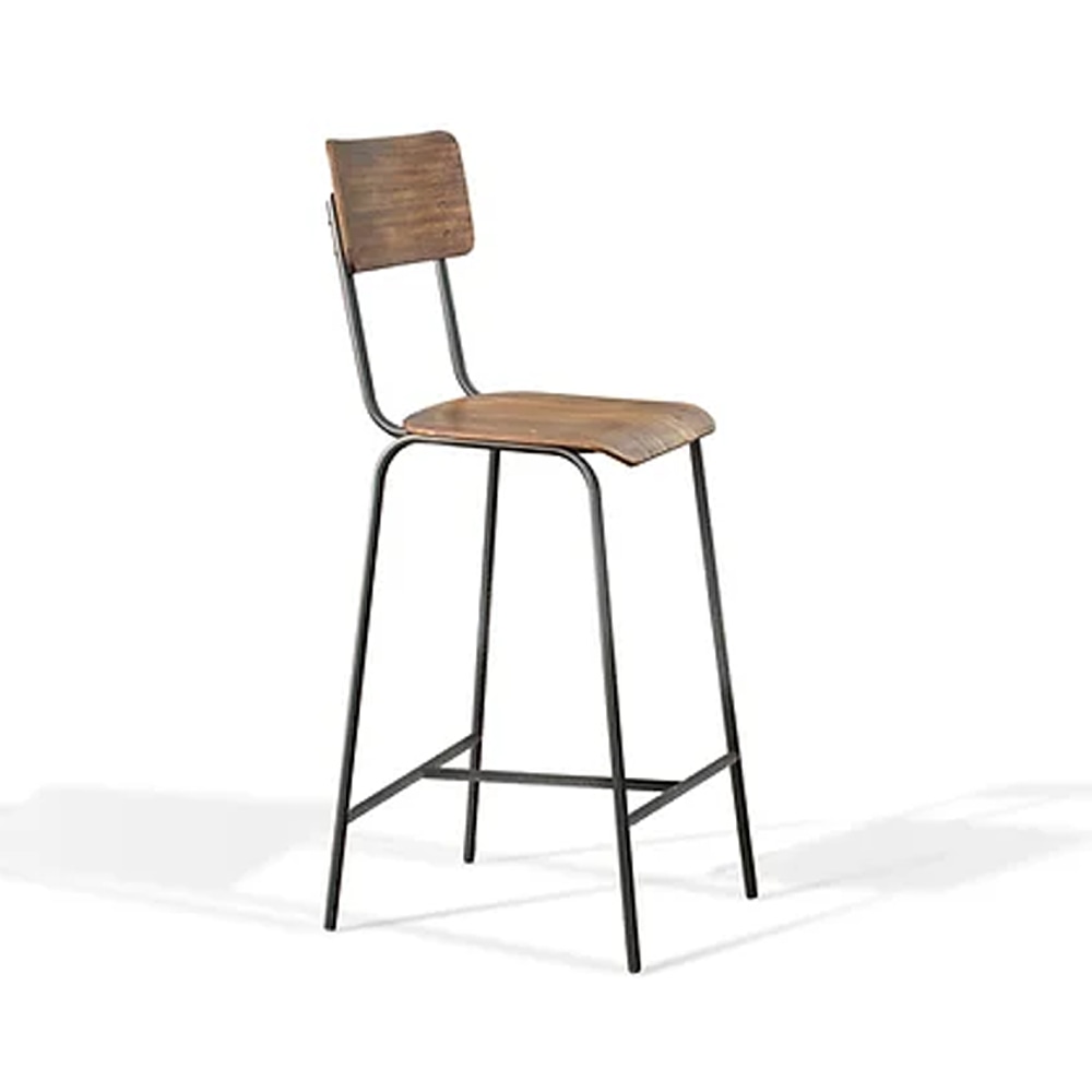 Стул барный FIFTIES wood bar