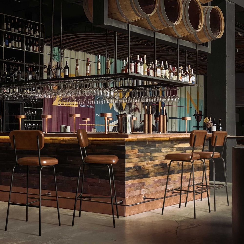 Стул барный FIFTIES bar