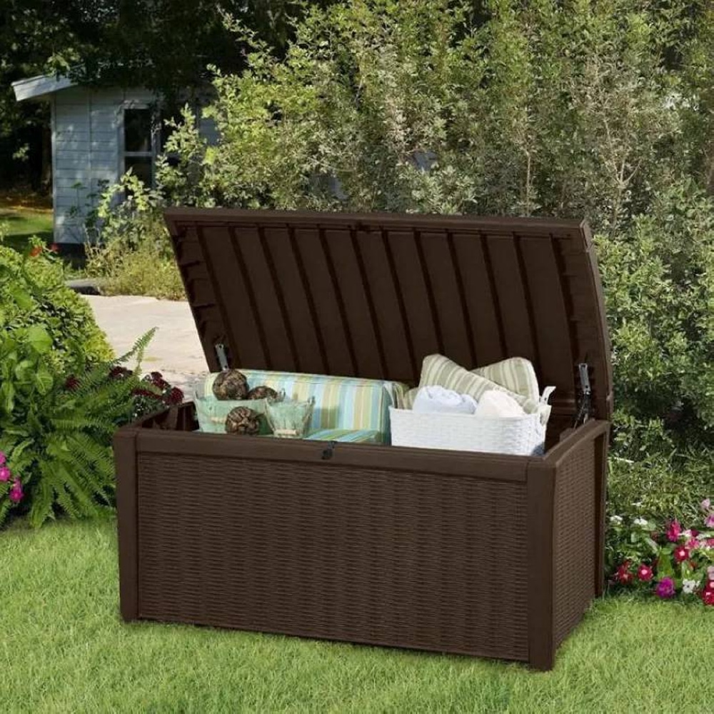 Сундук садовый KETER BORNEO STORAGE BOX 416л Графит
