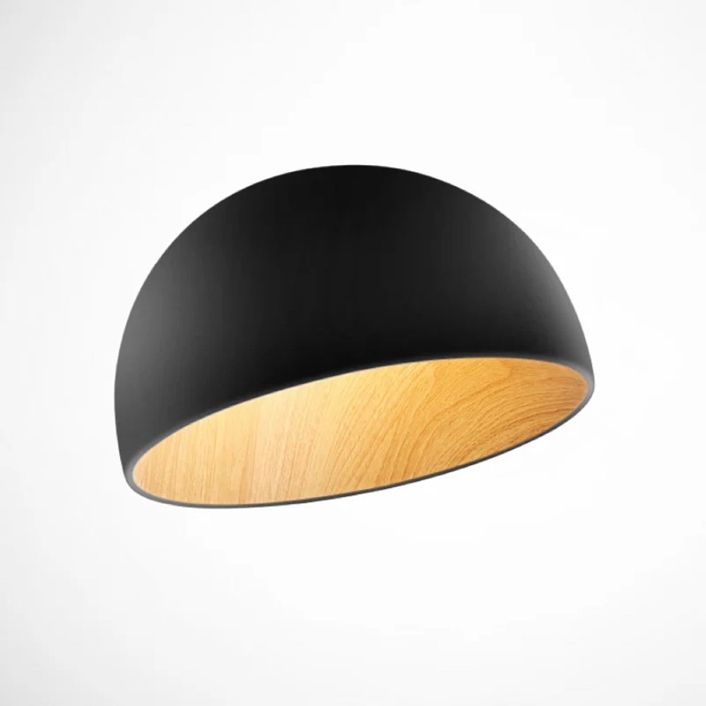 Светильник DISH чорний B 35см